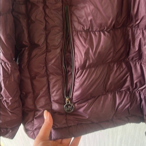 Michael Kors Purple Puffer Jacket - Picture 8 of 11